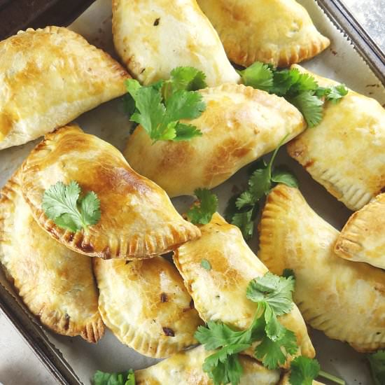 Baked Ground Beef Empanadas - Recipe photo by TheCheerfulKitchen