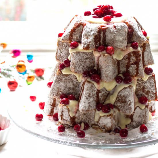 Stella di Pandoro with Chantilly - Recipe photo by sugarlovespices