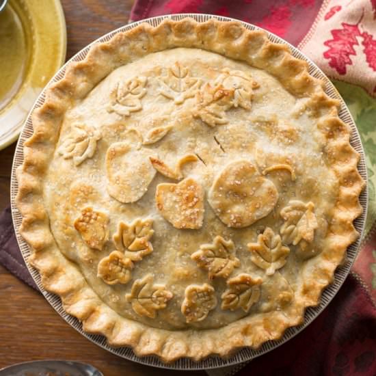 Classic Double Crust Apple Pie - Recipe photo by Savingroomfordessert