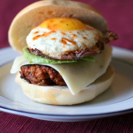 Chorizo and Egg Breakfast Sandwich - Recipe photo by HautePepper