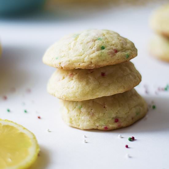 Lemon Confetti Cookies - Recipe photo by livelymess
