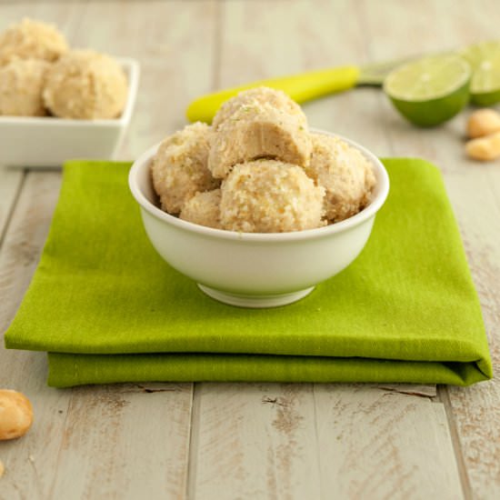 No Bake Key Lime Pie Bites - Recipe photo by beautyandthefoodie