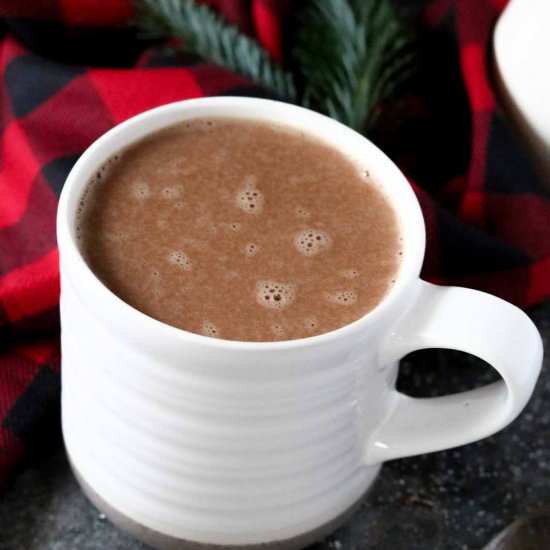 Paleo Hot Chocolate - Recipe photo by WanderlustandWellness