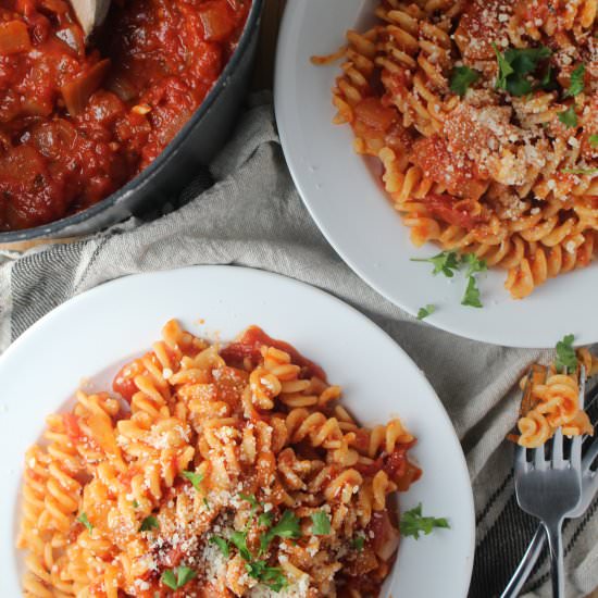 Easy Tomato Sauce - Recipe photo by themillennialcook