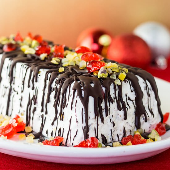 Home made cassata ice cream - Recipe photo by Quite Good Food