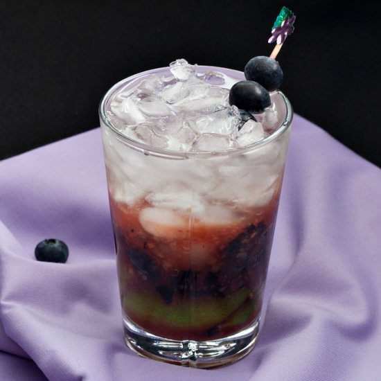 Blueberry Caipiroska - Recipe photo by manusmenu