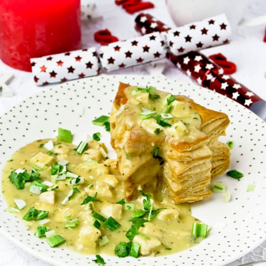 Chicken vol-au-vent - Recipe photo by Culinaire bagage
