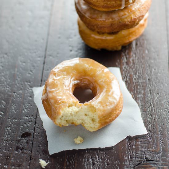 Glazed Donuts w/ Gingerbread Spice - Recipe photo by umamigirl