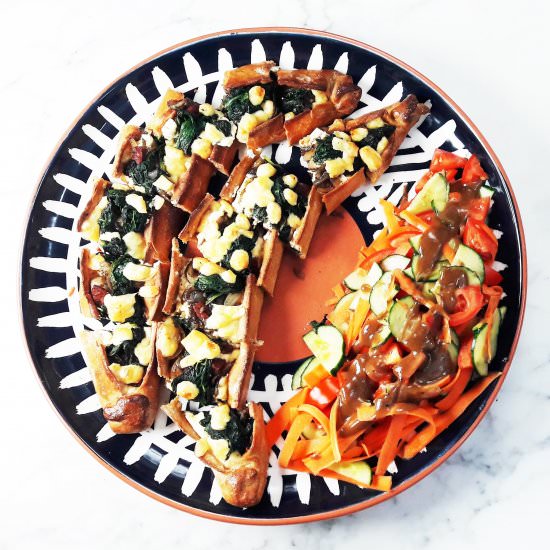 Turkish Pide with Spinach and Feta - Recipe photo by ahedgehoginthekitchen