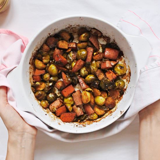 Crispy Brussels Sprouts - Recipe photo by KarinDimitrovova