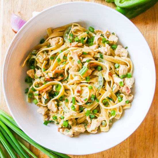 Spicy, Creamy, Chicken Cajun Pasta - Recipe photo by aflavorjournal