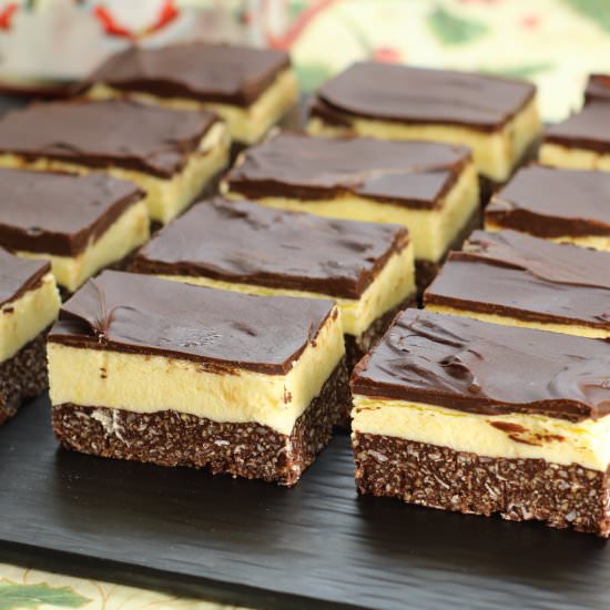 Canadian Nanaimo Bars - Recipe photo by EarthFoodandFire