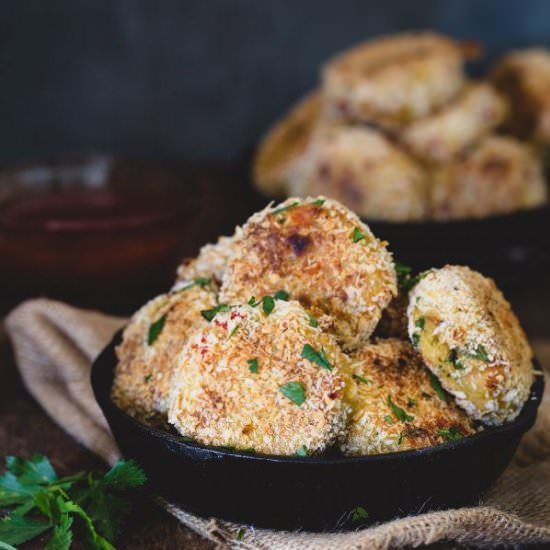 Baked potato croquettes - Recipe photo by EatGood4Life