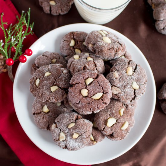 Dark Chocolate Macadamia Nut Cookie - Recipe photo by Healthy World Cuisine