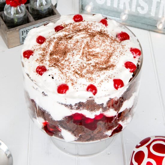 black forest cake trifle - Recipe photo by kitchen_trials