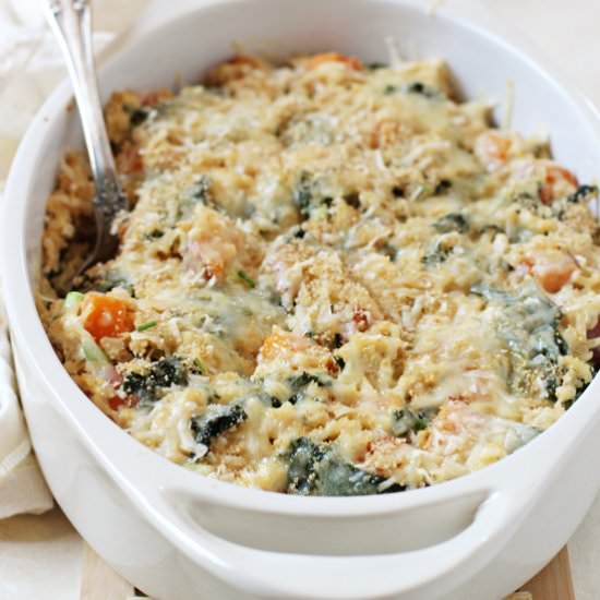 Brown Rice Casserole - Recipe photo by Cook Nourish Bliss