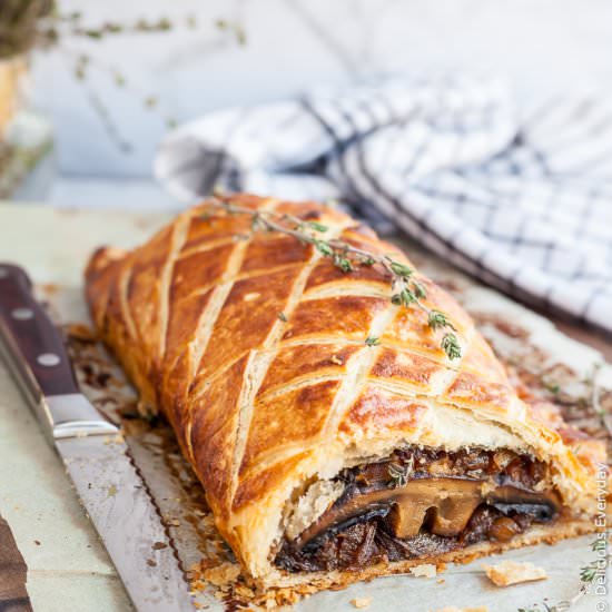 Vegan Mushroom Wellington - Recipe photo by deliciouseveryday