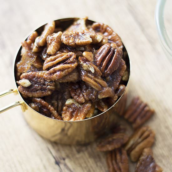 Spiced Pecans - Recipe photo by livelymess
