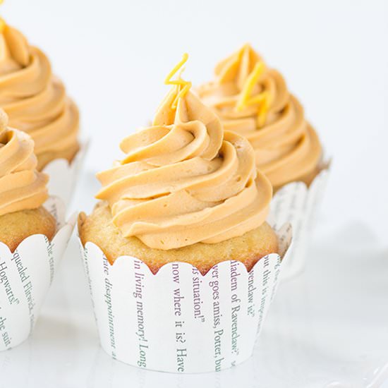 Butterbeer Cupcakes - Recipe photo by mmirnanda