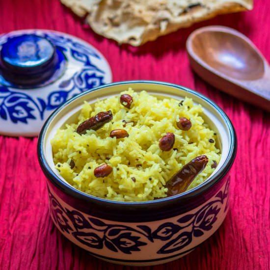 Lemon Rice - Recipe photo by Palaharam
