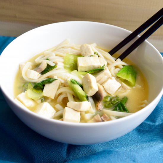 Miso Udon Soup - Recipe photo by earthpoweredfamily