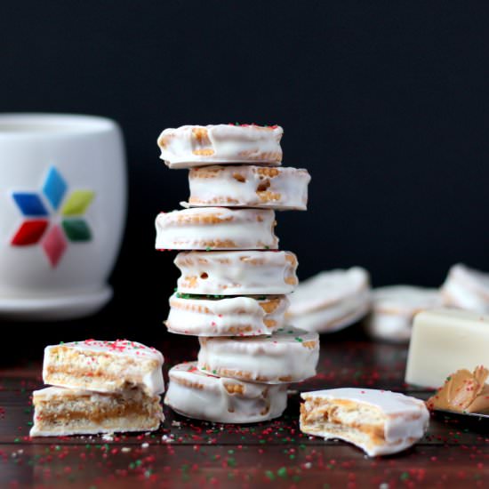 Chocolate + Peanut Butter Cookies - Recipe photo by thewoodenskillet