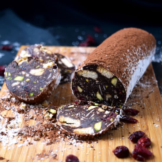 Chocolate Salami - Recipe photo by Rous Sweet Corner