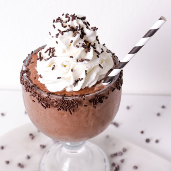 Frozen Hot Chocolate - Recipe photo by clubcrafted