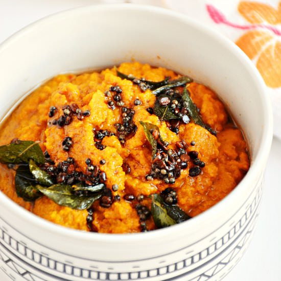 Carrot Chutney - Recipe photo by 7aumsuvai