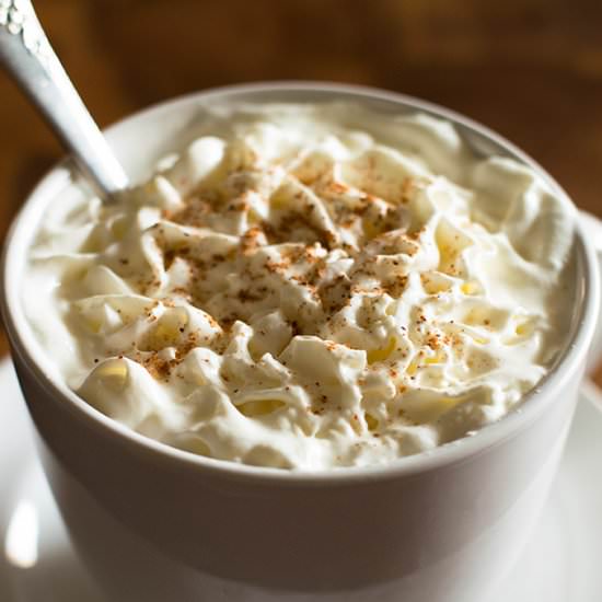 Leftover Eggnog Latte - Recipe photo by BakingMischief