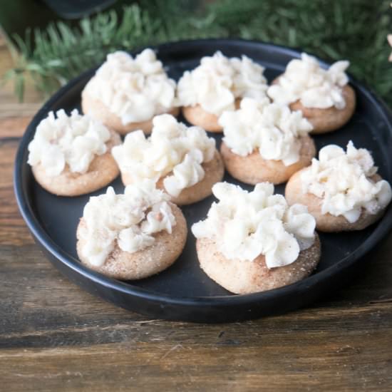 Sugar and Spice Snickerdoodles - Recipe photo by A Sweet Little Life