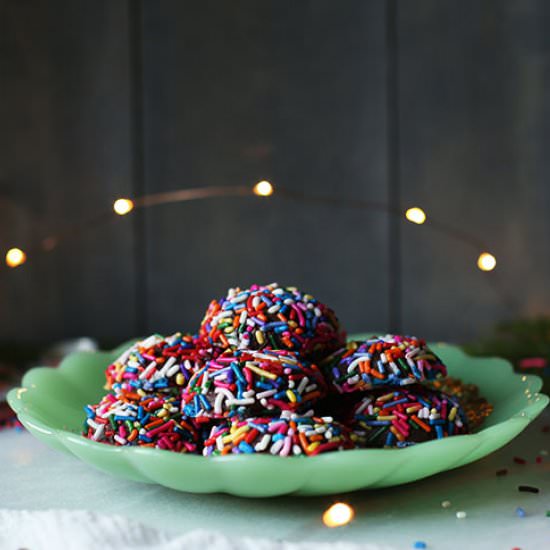 Dark Chocolate Nugget Cookies - Recipe photo by OliveandArtisan