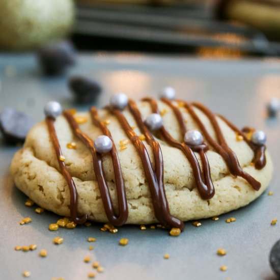 peanut butter holiday cookies - Recipe photo by aflavorjournal
