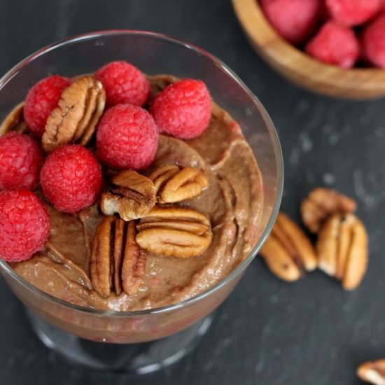 Chocolate Avocado Pudding - Recipe photo by organicallymandy