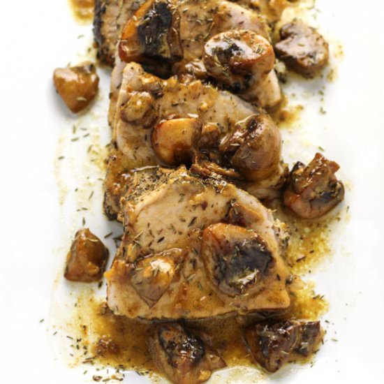 Pork Tenderloin Marsala - Recipe photo by Tastefulventure