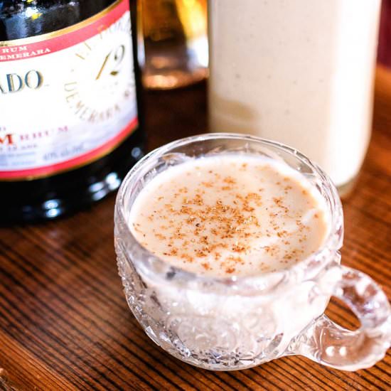 Aged Egg Nog - Recipe photo by whiskeyandsoba