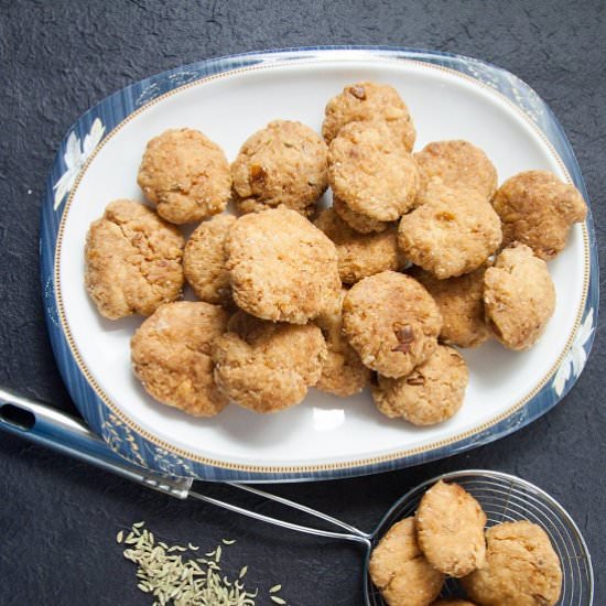 Deep Fried Cookies Thekua Recipe - Recipe photo by Puja
