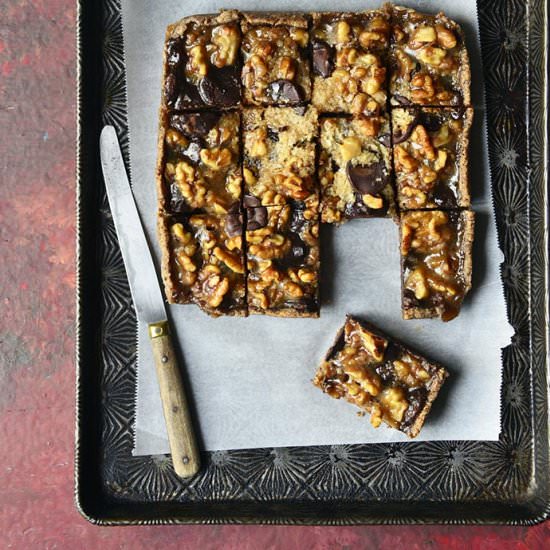 Paleo Hello Dollies Cookie Bars - Recipe photo by AnEdibleMosaic