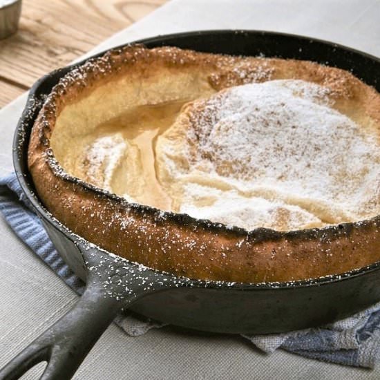 Whole Wheat Apple Dutch Baby - Recipe photo by CookForYourLife