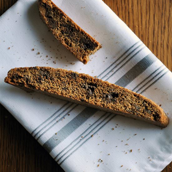 Gingerbread Biscotti - Recipe photo by BatterandDough