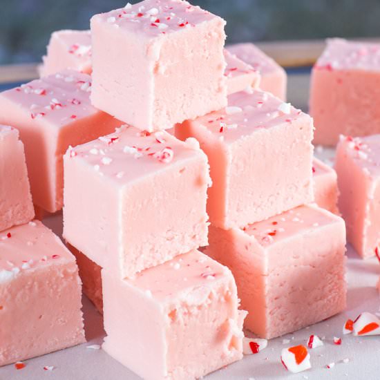 Candy Cane Fudge - Recipe photo by artandthekitchen
