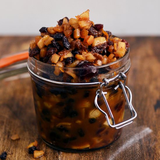 Luxury Mincemeat - Recipe photo by thehungryherbivores