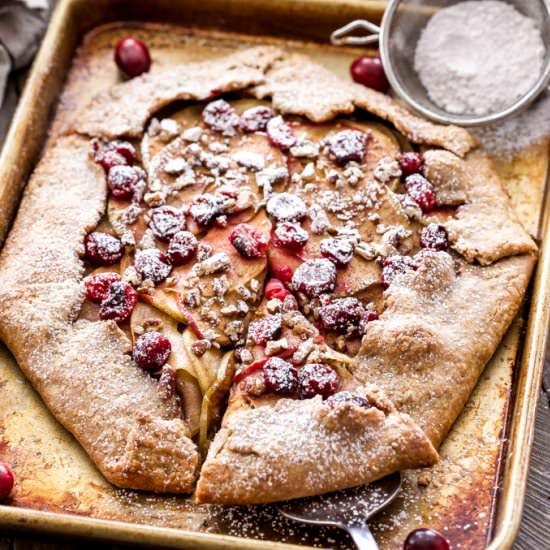 Apple Cranberry Galette - Recipe photo by Recipe Runner