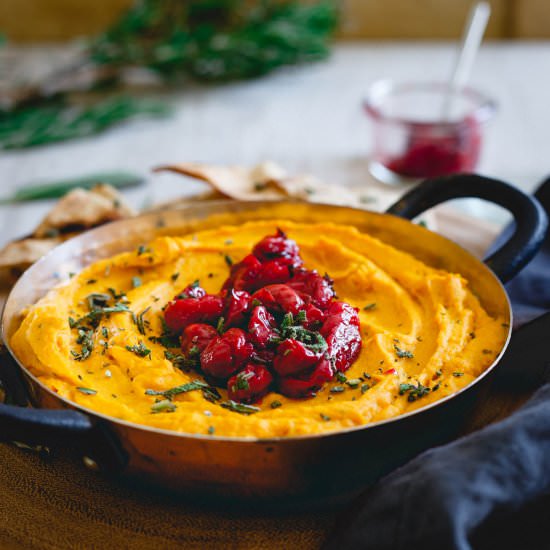 Butternut Squash Dip - Recipe photo by Running to the Kitchen