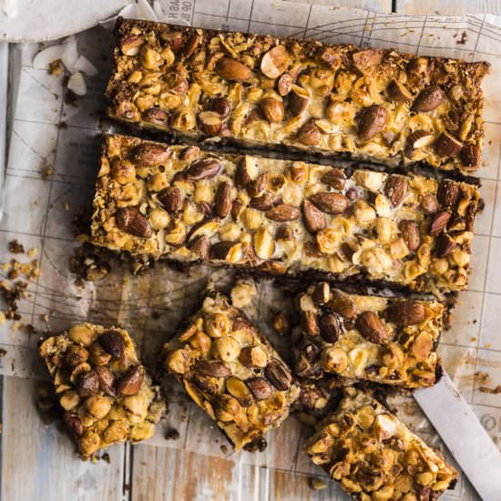 Easy 5 Step Chocolate and Nut Bars - Recipe photo by heinstirred