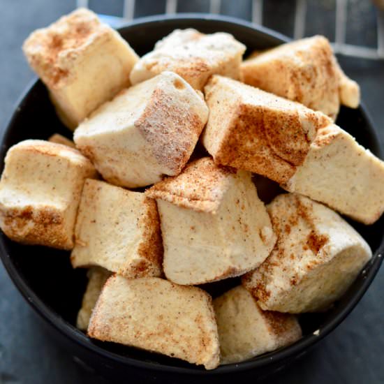 Paleo Gingerbread Marshmallows - Recipe photo by realfoodwithdana