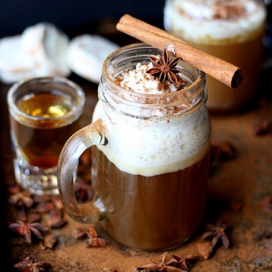 Hot Buttered Rum - Recipe photo by thewoodenskillet