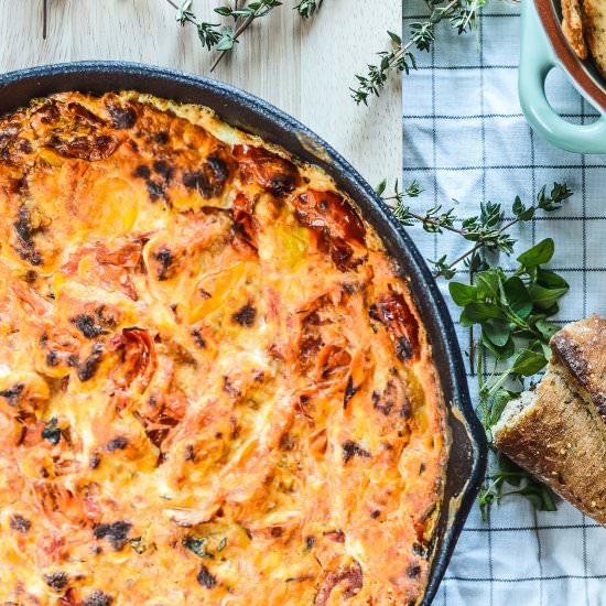 Roasted Tomato Dip - Recipe photo by ALifeWellConsumed
