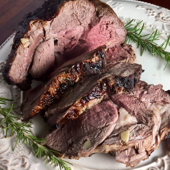 Roasted Boneless Leg of Lamb - Recipe photo by AlyRomero