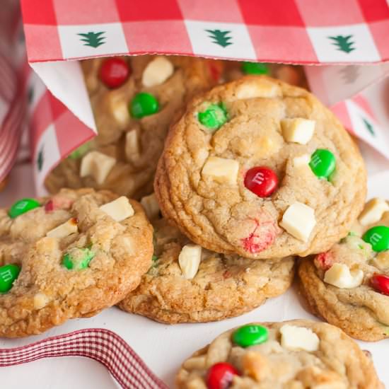 White Chocolate M&M Cookie - Recipe photo by Country Cupboard Cookies